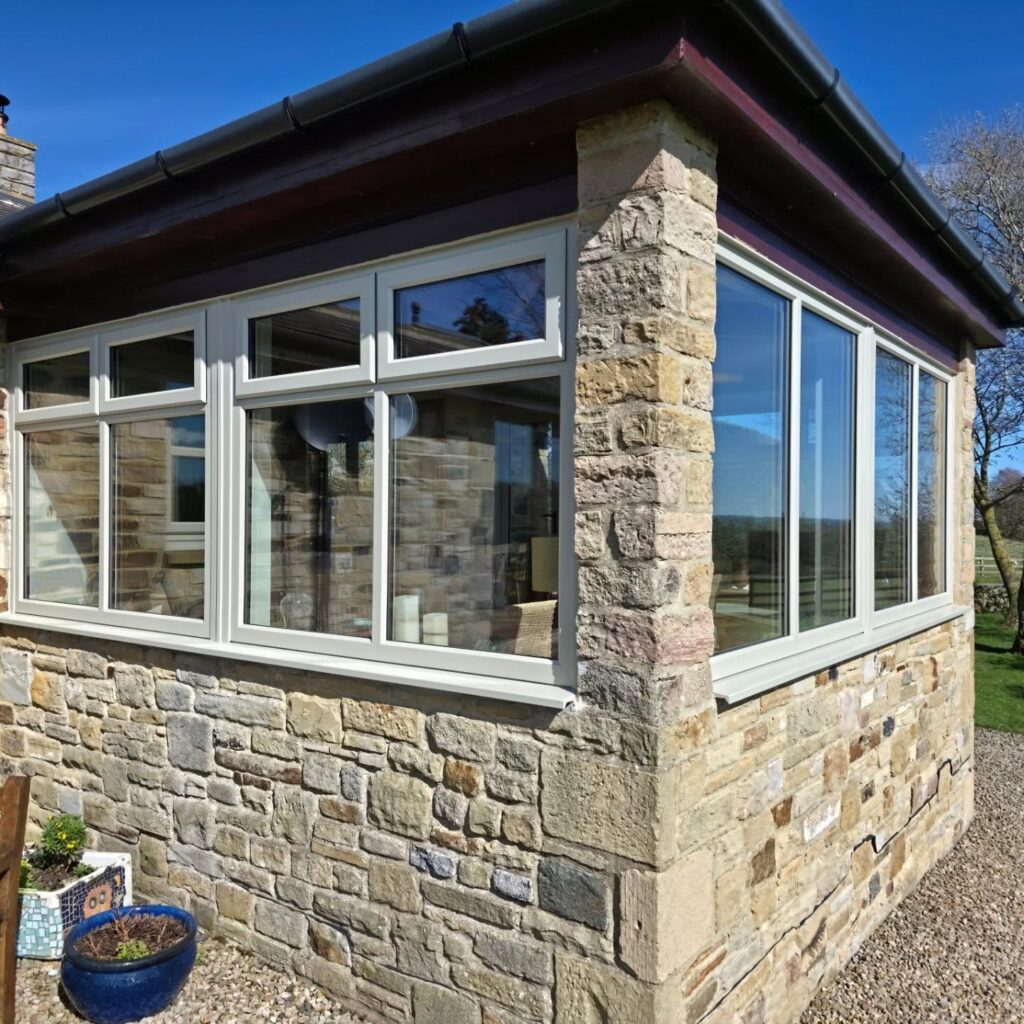 REHAU window replacement sunroom