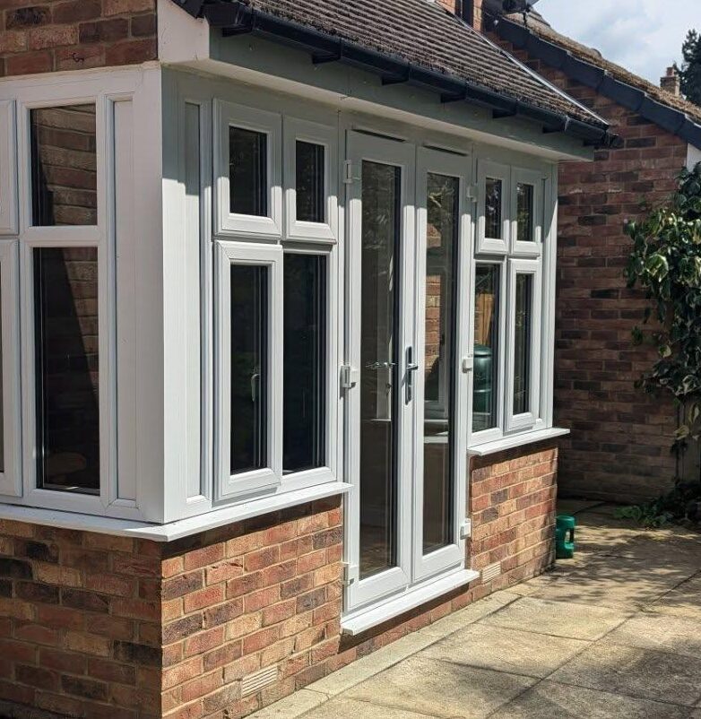 after porch extension